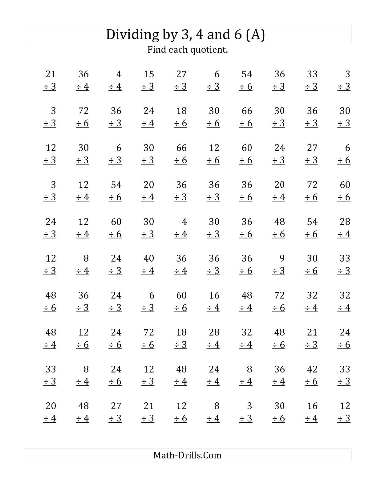 Multiplication Division Worksheets Divisonworksheets