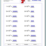 Ordering Numbers In Scientific Notation Worksheet Pdf Worksheet