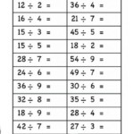 Simple Division Worksheets Worksheet School