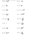Simplifying Exponential Expressions Worksheet Education Template