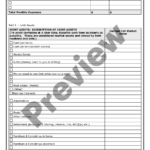 Texas Divorce Worksheet And Law Summary For Contested Or Uncontested