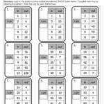 What Is The Multiplication Division Rule Worksheet Have Fun Teaching