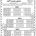 Winter Math Activity NO PREP Penguin Math Games For Multiplication And